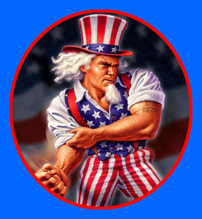 Uncle Sam can oneday be strong again.