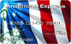 Congress credit card